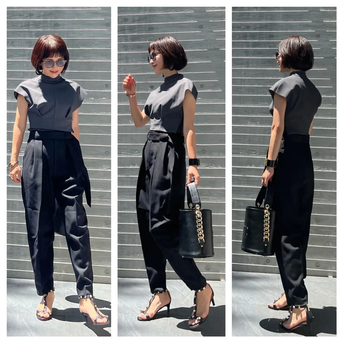 夏の黒パンツ3スタイル‼︎の画像_10