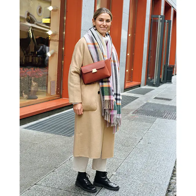 シンプルで発色がいい北欧ブランドのバッグ