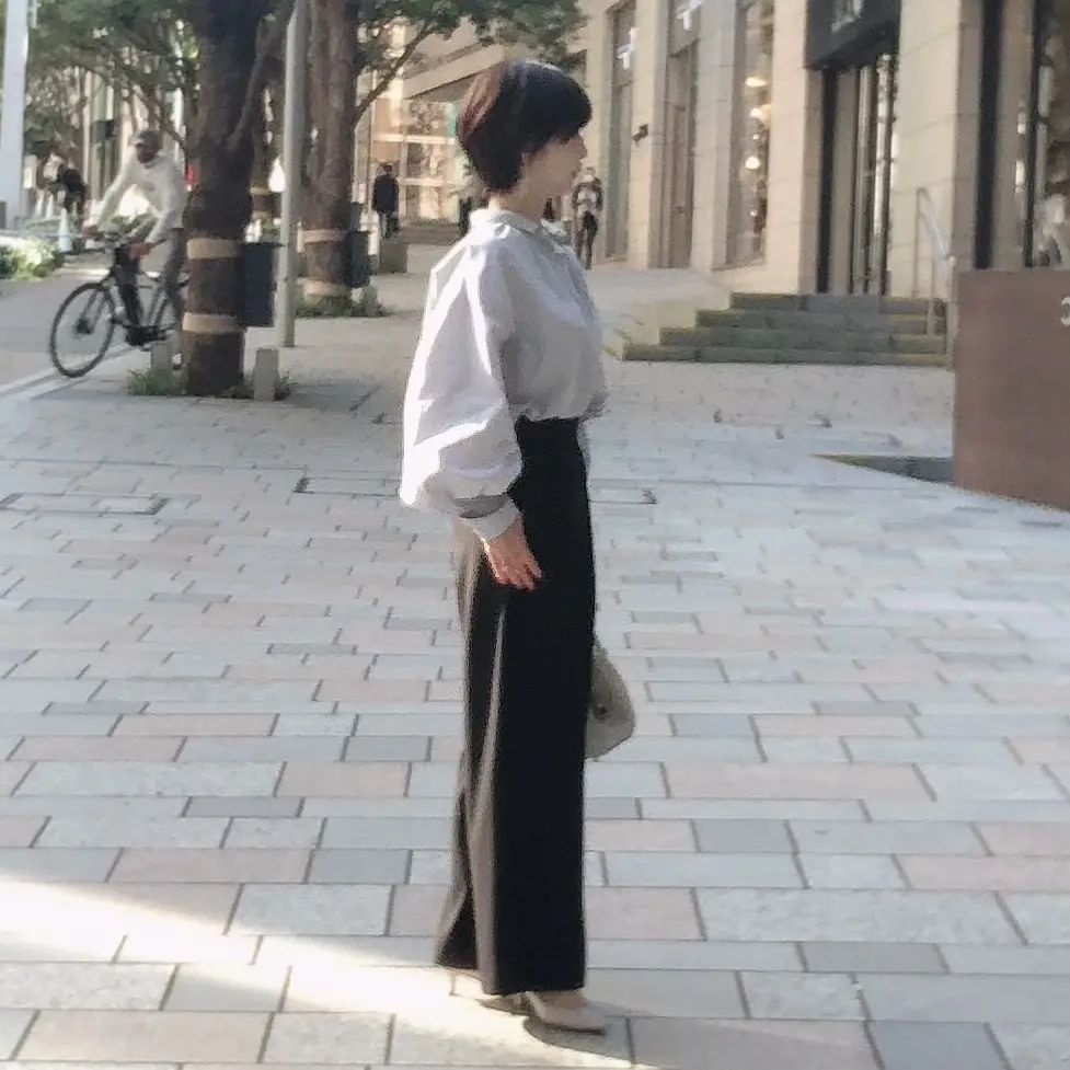 シャツ　コーデ