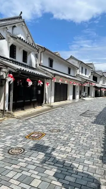 山口県柳井市　白壁の町