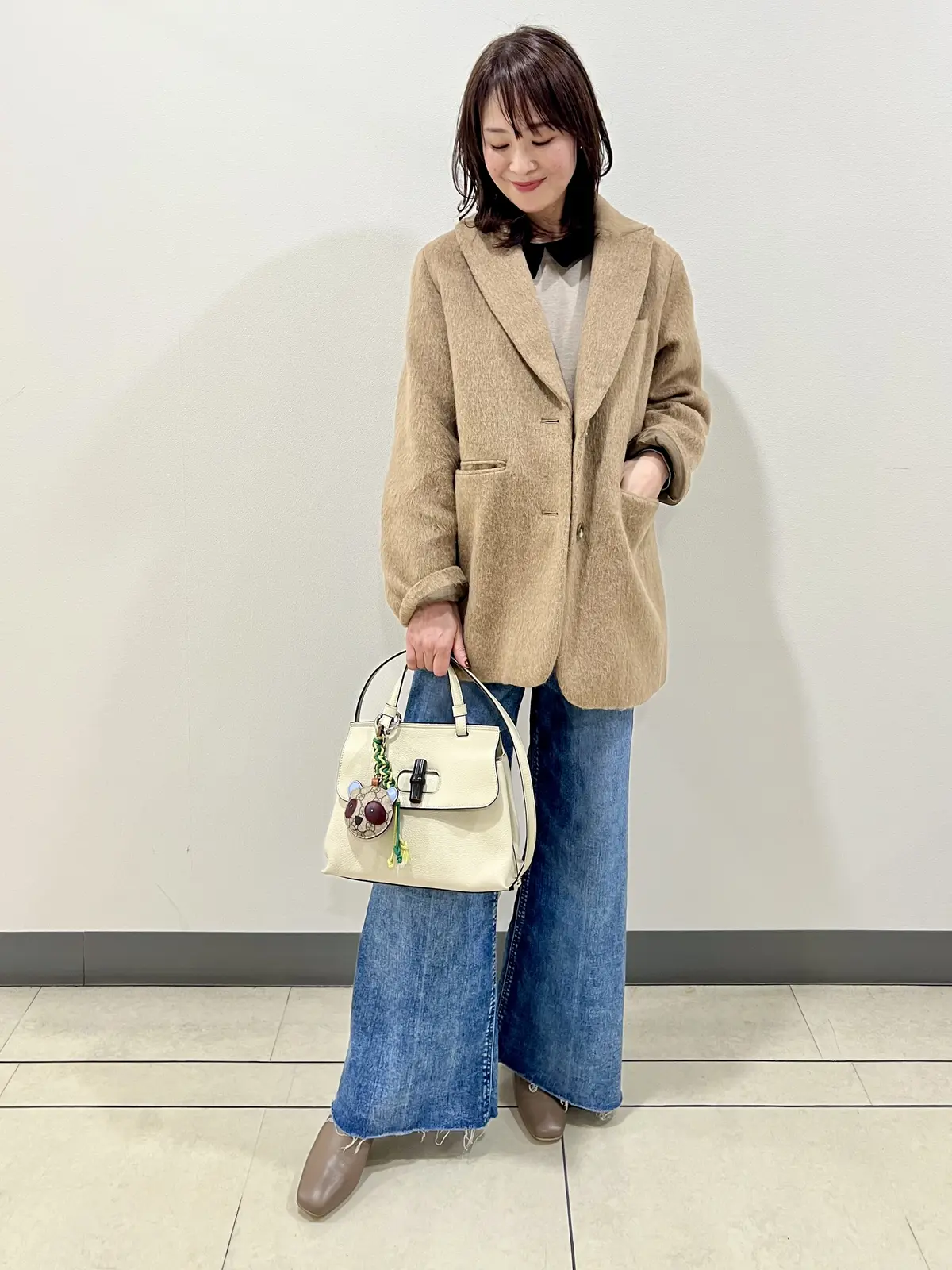 ワイドフレアデニム