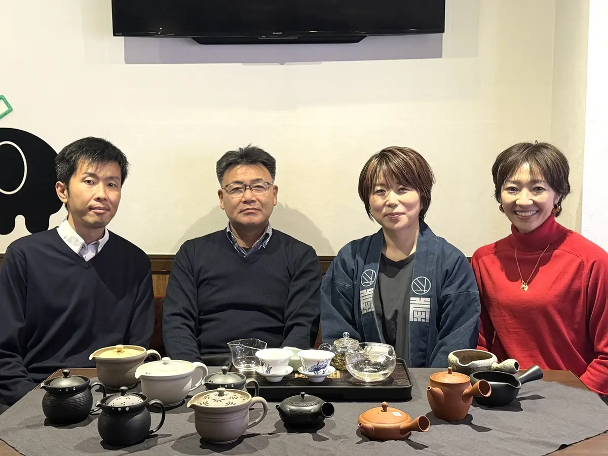 常滑焼の急須で美味しいお茶時間講座 13