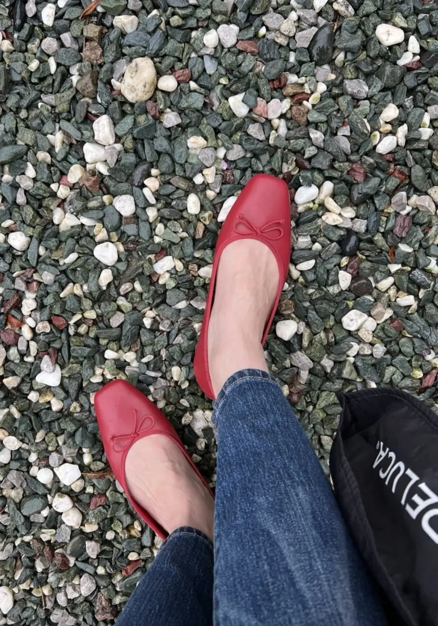 雨の日も履いちゃお♡GUのバレエシューズの画像_2