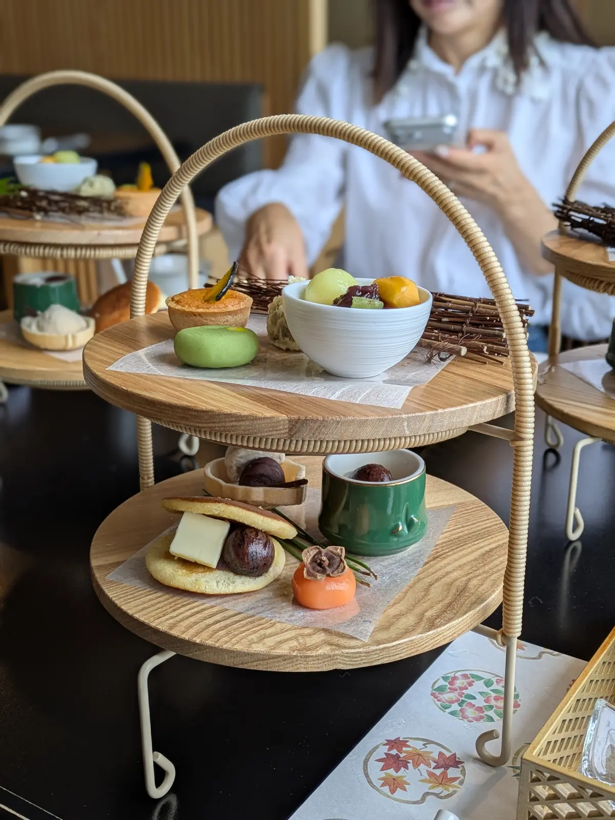秋旅初日☆和のアフタヌーンティー 『月見の画像_7