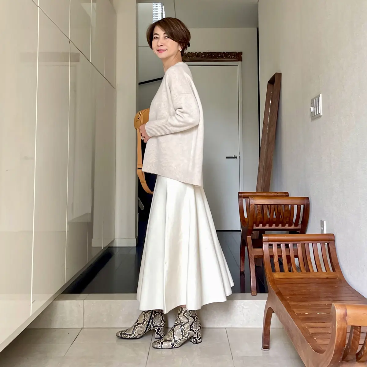 冬のホワイトコーデ 2022の画像_2