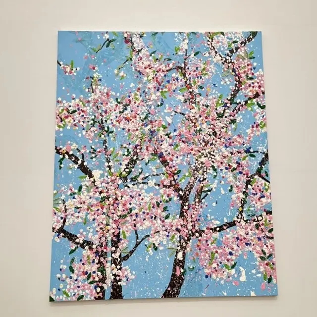 ダミアン・ハースト　儚い桜