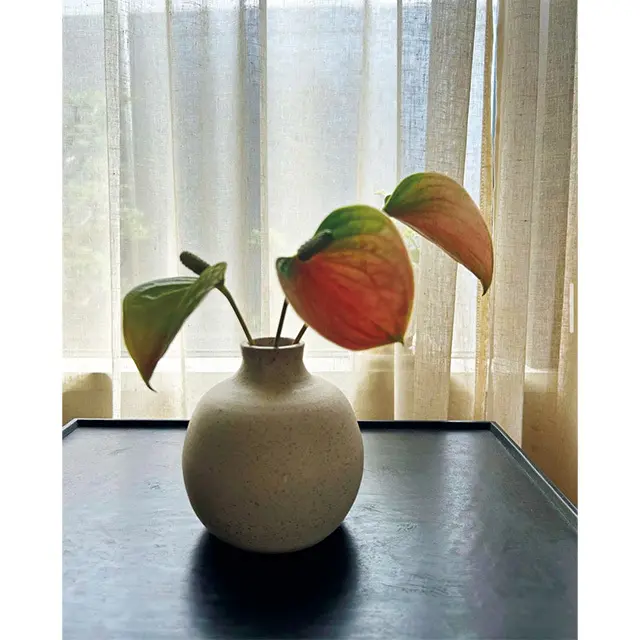 友だちの誕生日に プレゼントした私の作品。とても気に入ってく れてうれしい