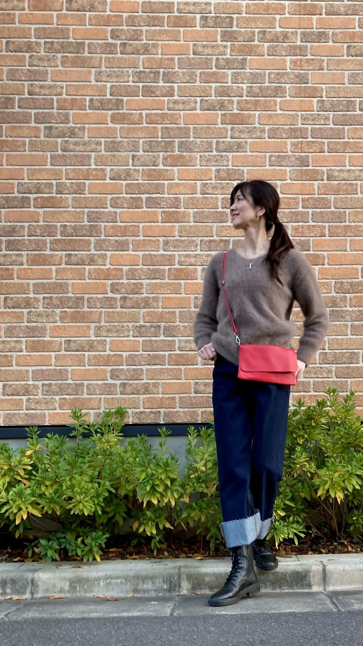 華組　ブーツコーデ