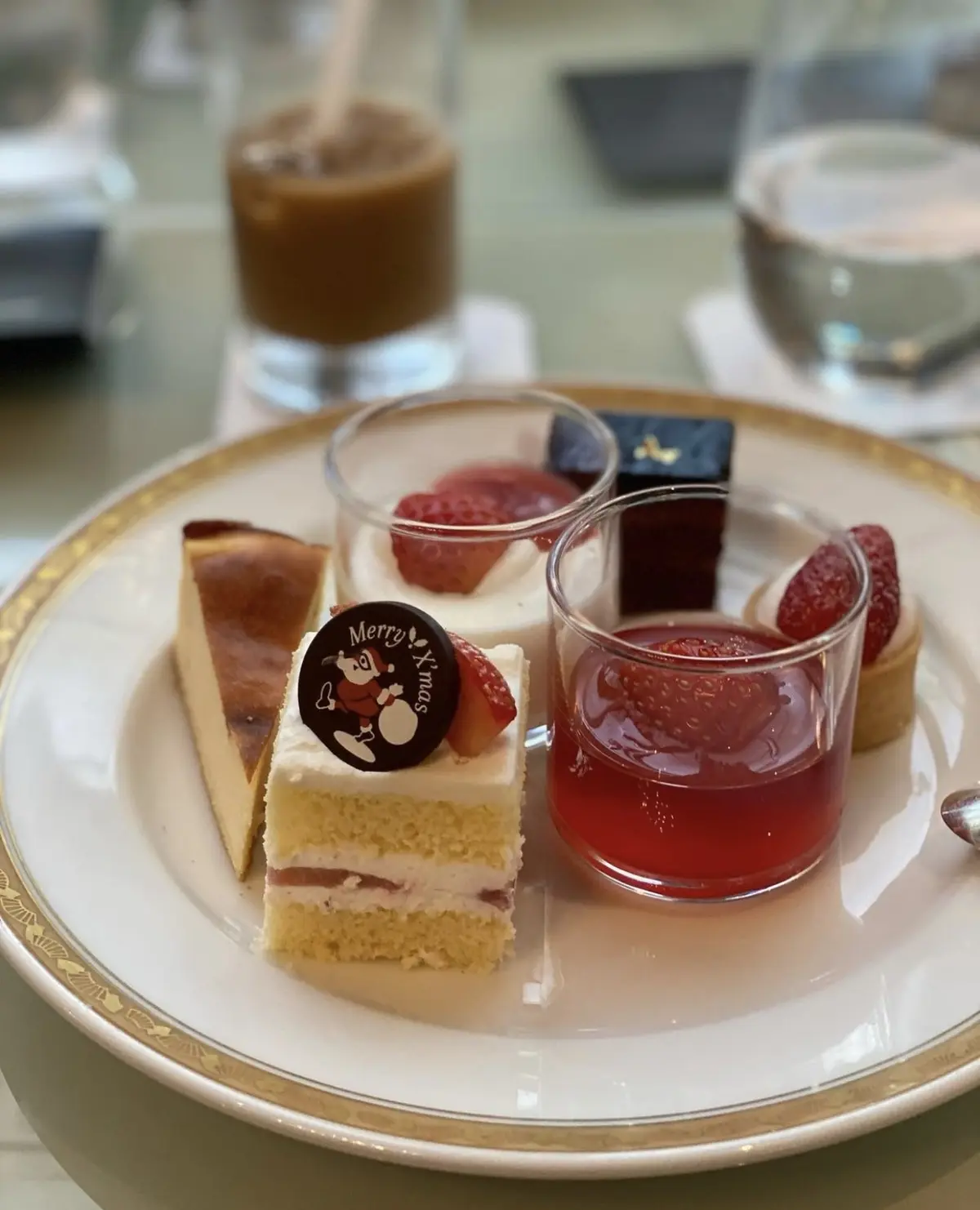 食べすぎたいちごフェアのビュッフェ