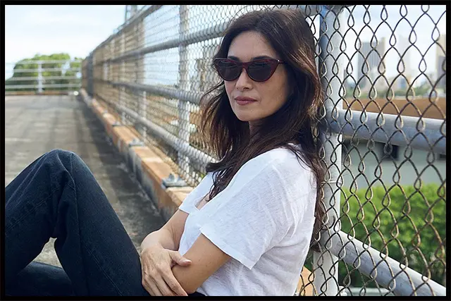 RAENのキャットアイサングラス