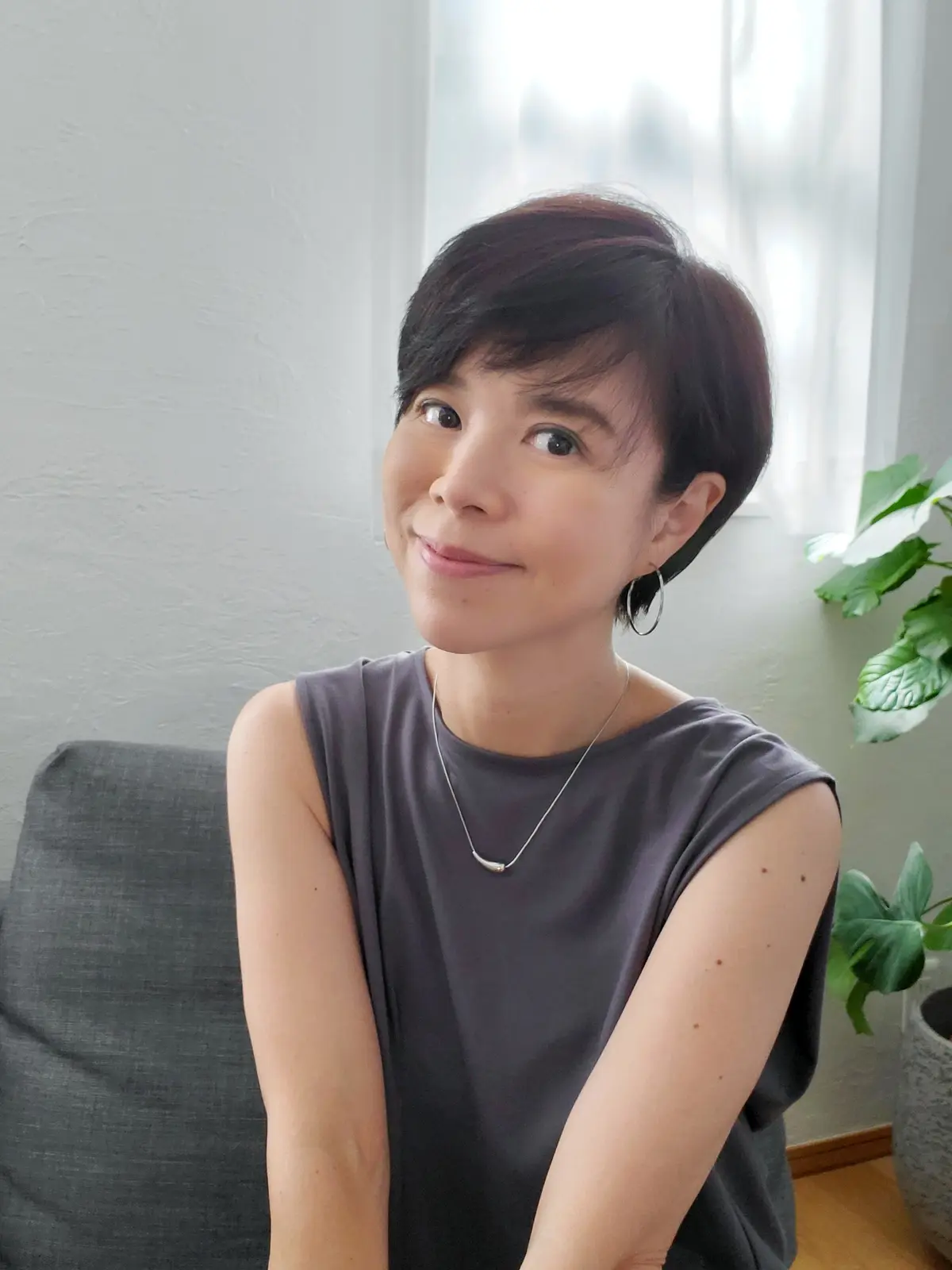 仕上がりにご満悦です。