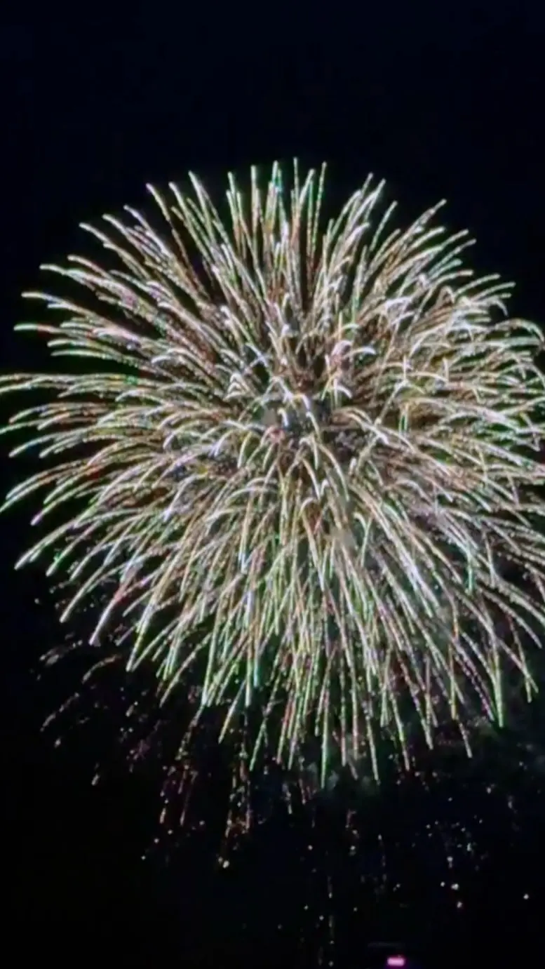 ハイアットリージェンシー沖縄で見た花火