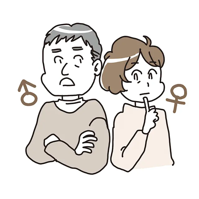 男性脳、女性脳