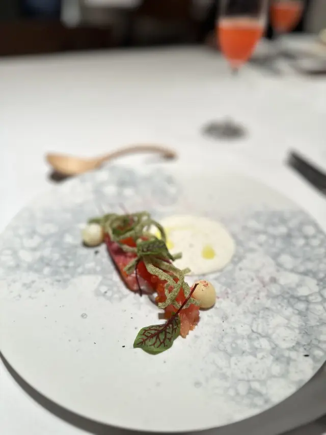 ジレワンピースでお誕生日会ランチへの画像_3