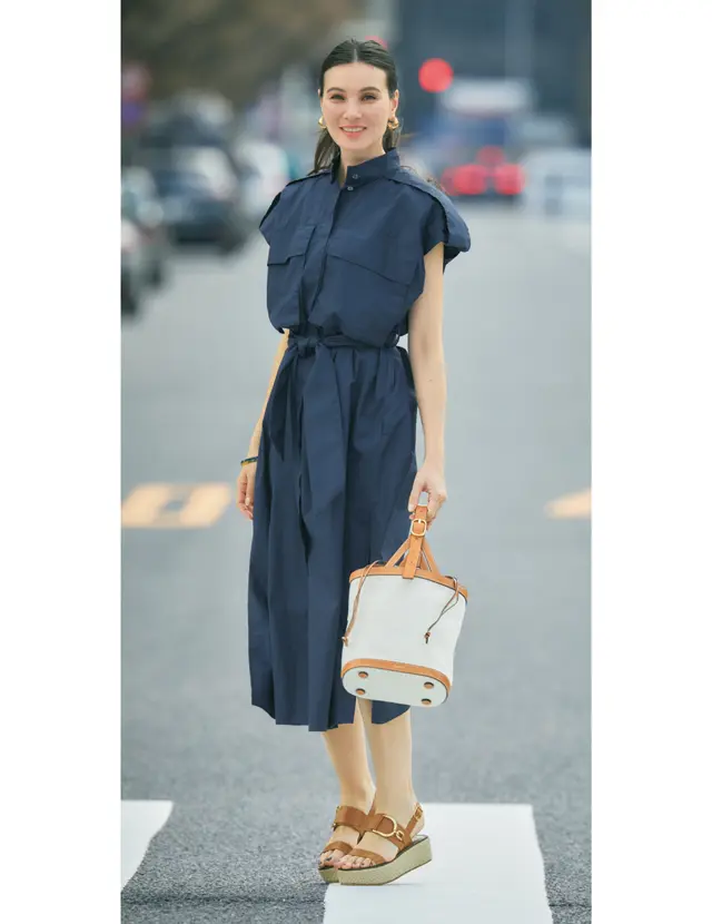 BARENA（バレナ）のシャツワンピース