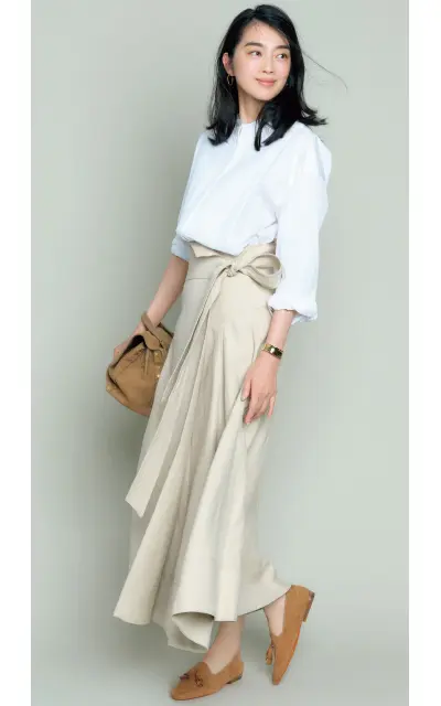 動くたびにドラマチックな揺れが美しい