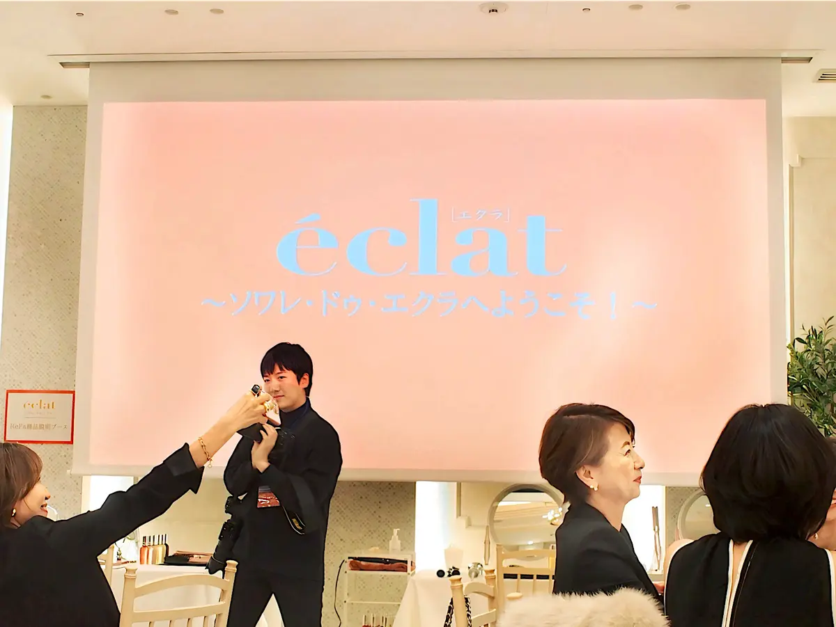 エクラ華組・チームJマダムが集結する華やかなパーティーです。