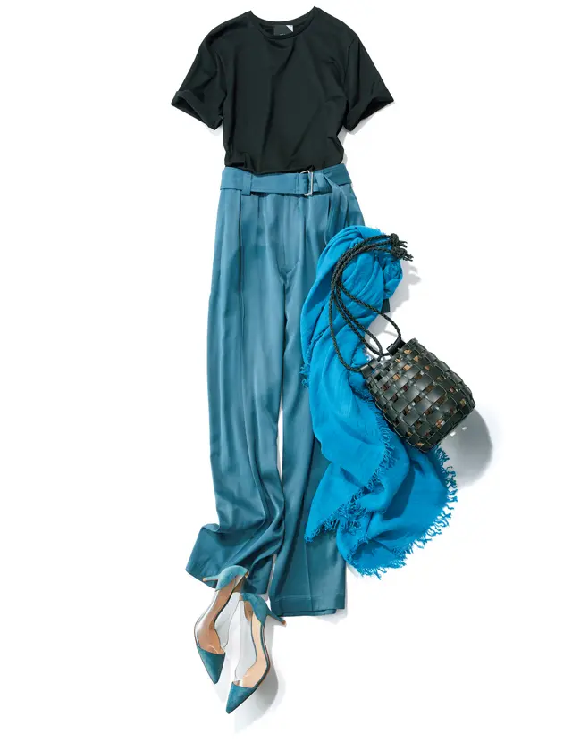 アンスクリアのパンツコーデ