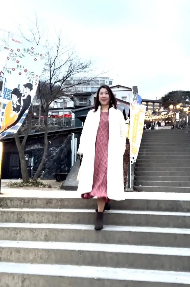 温泉街はレトロな魅力♡伊香保石段で休日のの画像_3