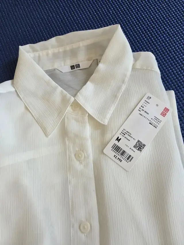 ユニクロ シアーシャツ