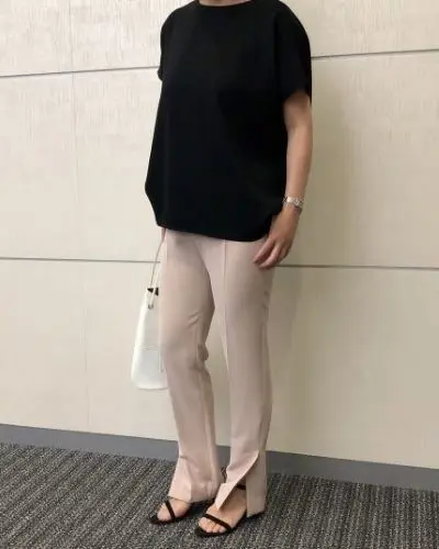 E by eclat コクーンブラウス ￥10,890