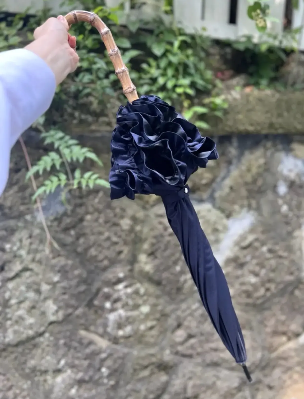 エクラ 華組 水口宜子さん愛用の日傘「サンバリア100」