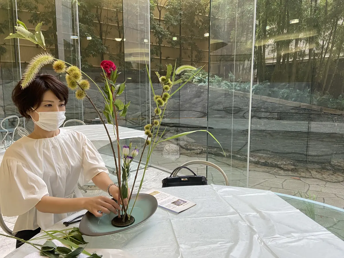 いけばなを体験してきましたの画像_5