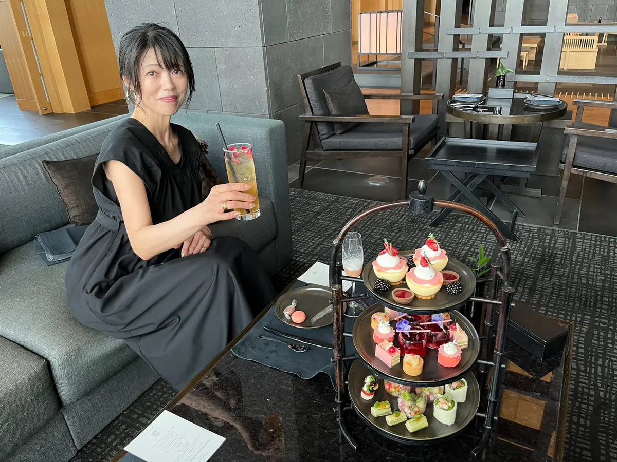 夏の締めくくりのアフタヌーンティ♡【ペッの画像_6