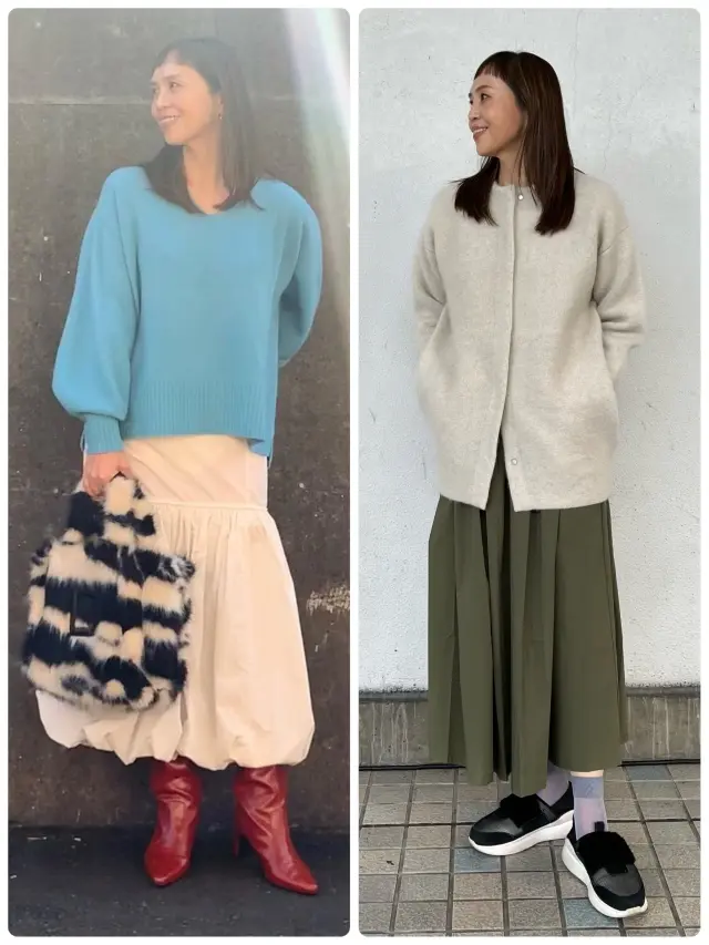 腰周りがスッキリ見えるスカートがマイブーの画像_1