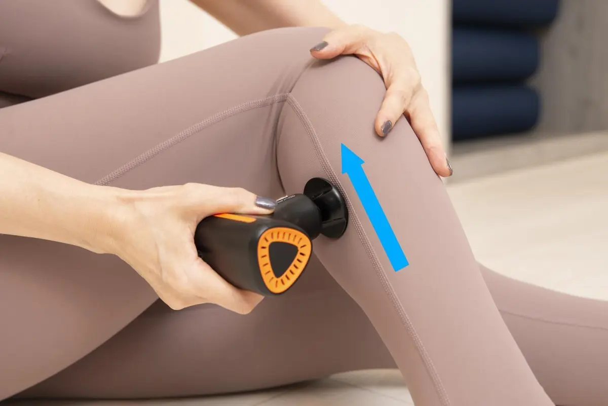 OurAge×Webエクラ　【ステップ３　ふくらはぎに当てる】