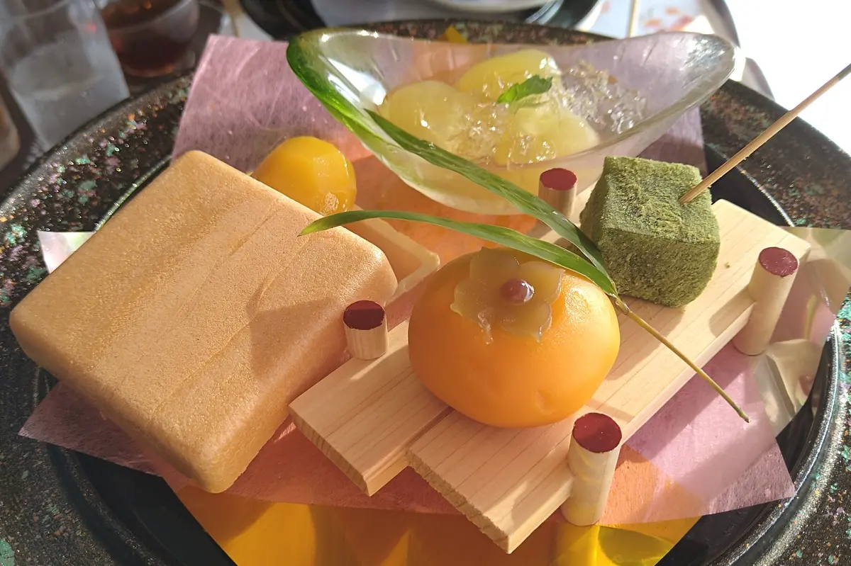 味街道五十三次の和のアフタヌーンティー