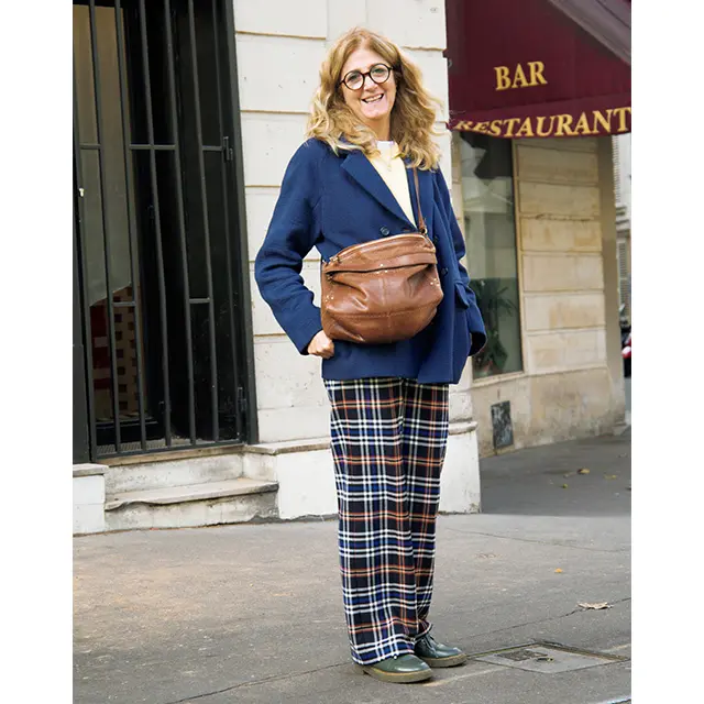 パリ＆ミラノマダム　ほどよく華を加えてくれる「チェック柄」