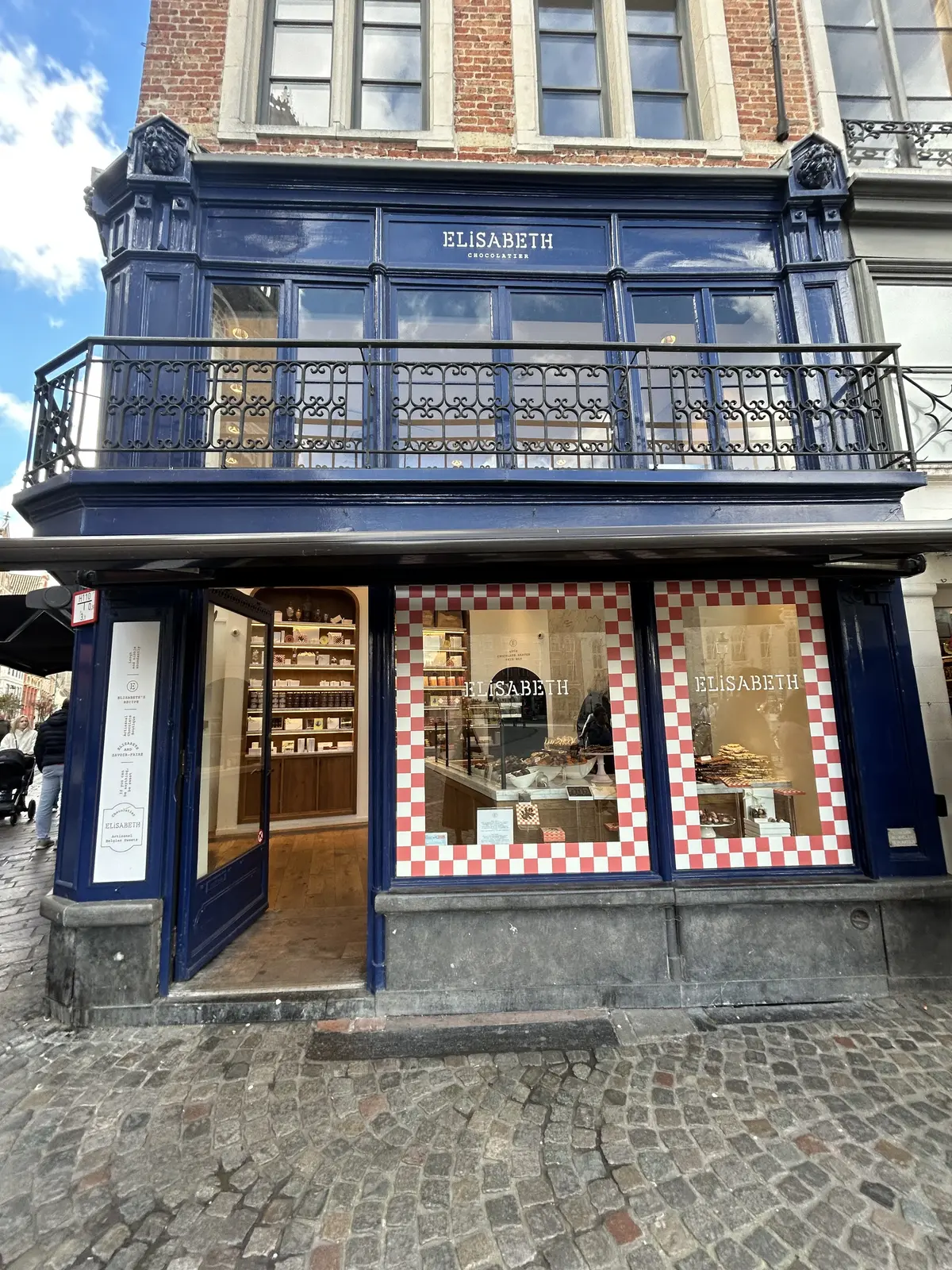 Elisabeth Chocolatier ベルギー　チョコレート　 Bruges ブルージュ