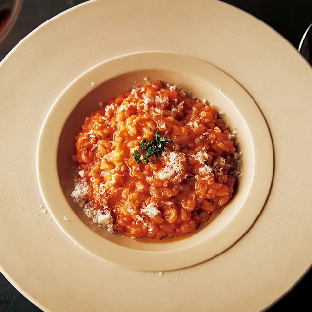 シーフードリゾット風のおじやに