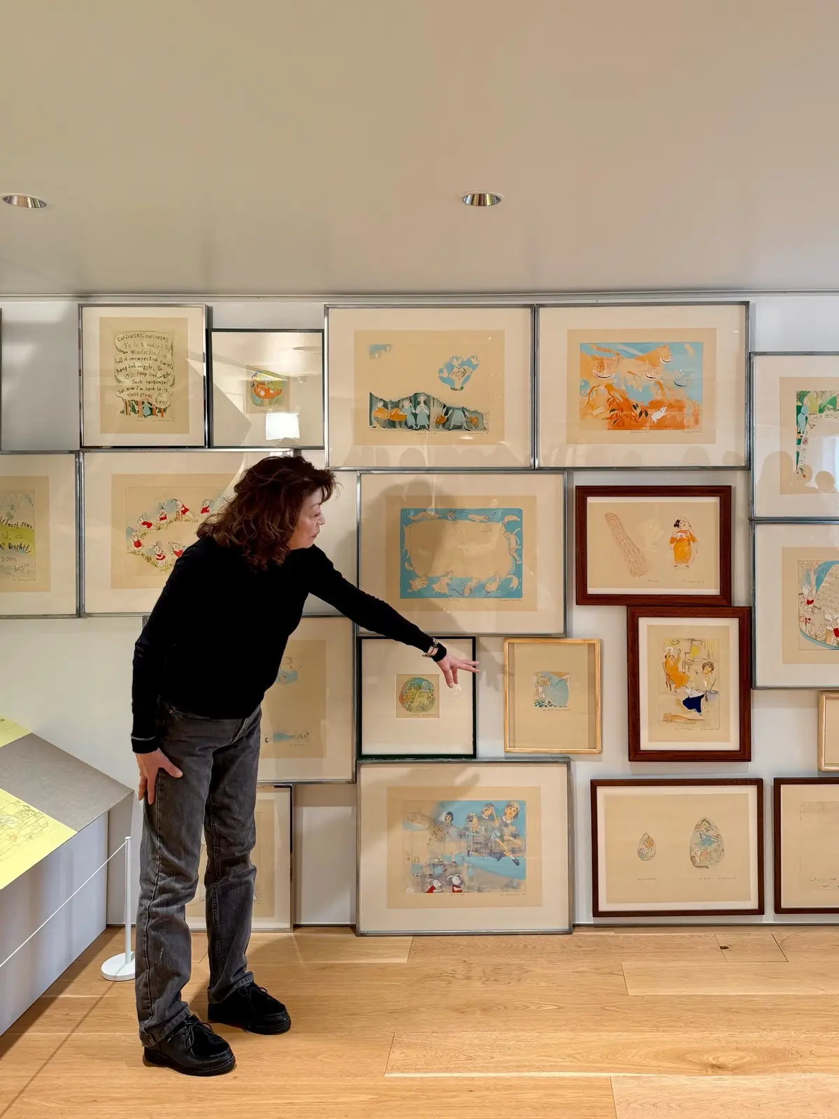 山本容子　山本容子版画展　　不思議の国のアリス　