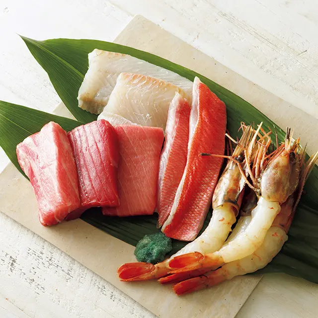 つきじ鈴富 GINZA SIX店の「寿司ネタセット 極」