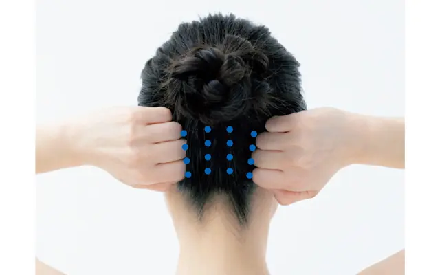 後頭筋をリリース