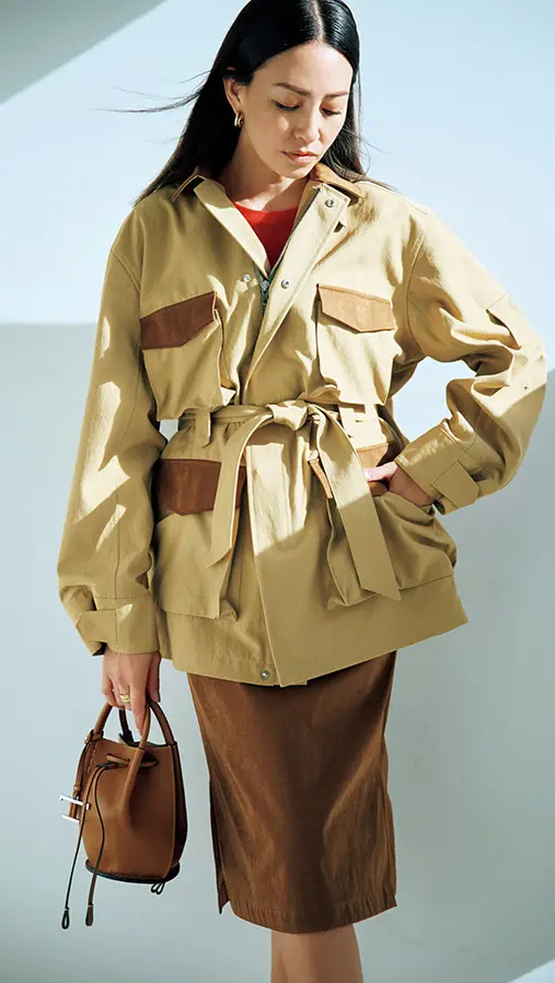 ジュン ミカミのセットアップのRINA