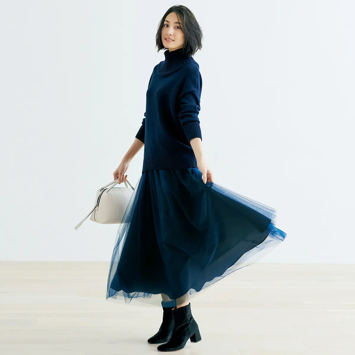 チュールスカート