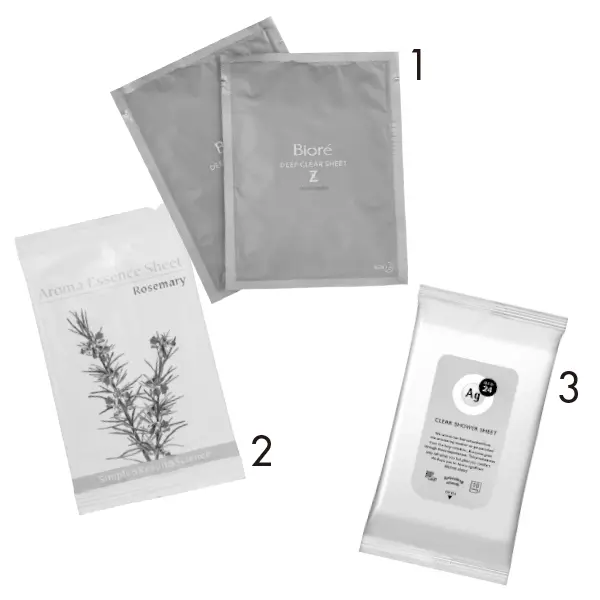 汗、皮脂、角質汚れを浮かせてふき取る