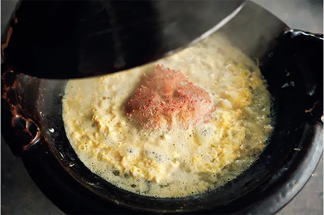 この冬は新感覚のカニ鍋に挑戦！「カニのエの画像_3