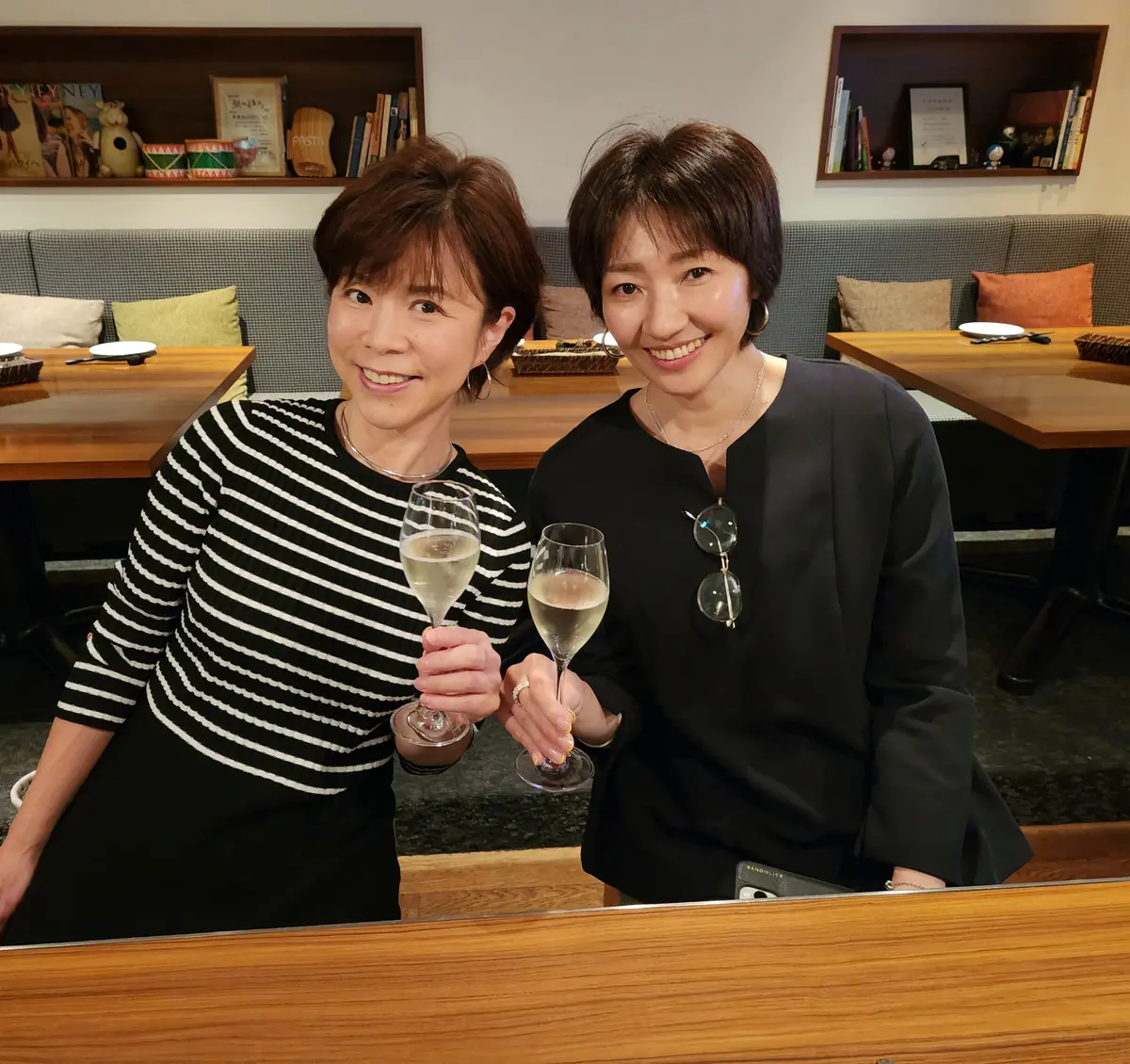 奈弓ちゃんと乾杯！