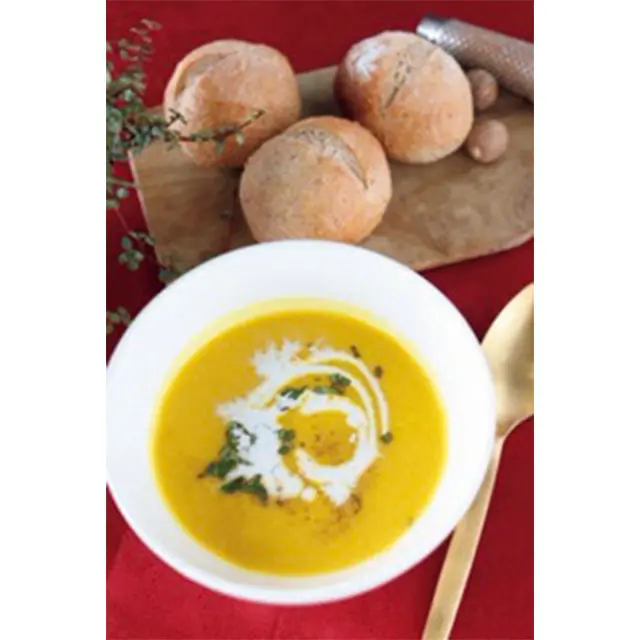 かぼちゃとにんじんのポタージュ