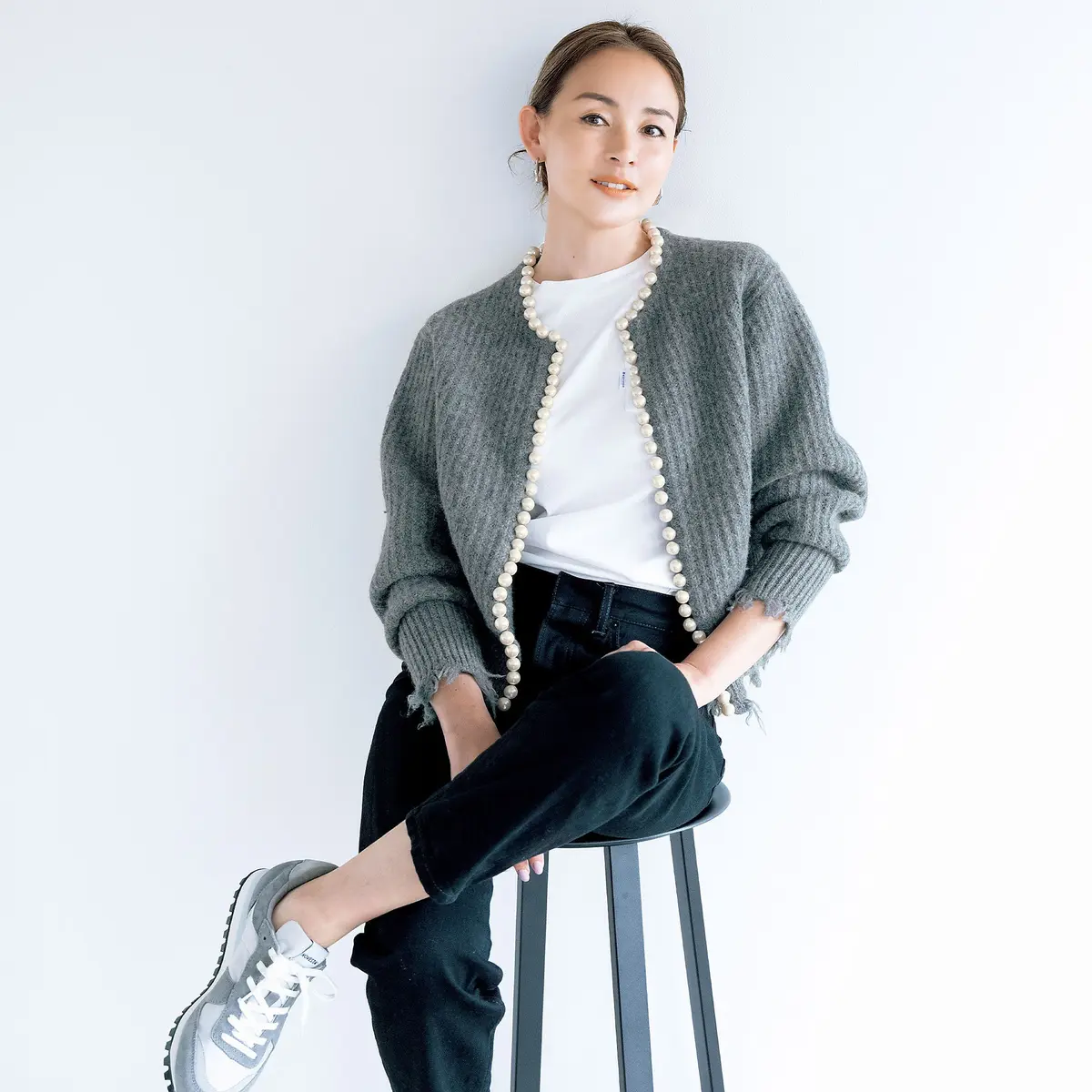 MADISONBLUE パールカーディガン
