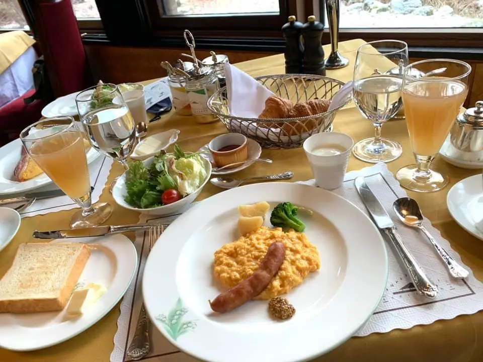 朝食とアップルパイがお目当て。軽井沢万平の画像_1