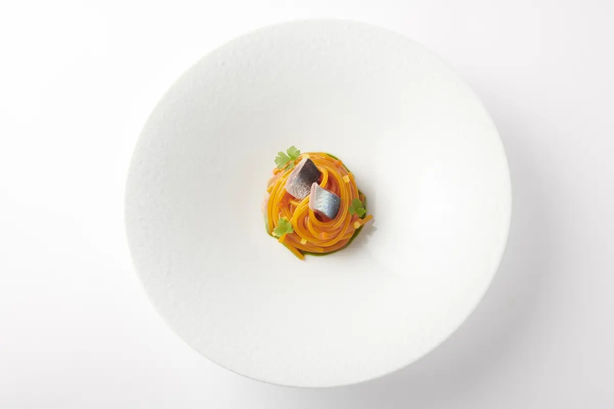 「アルマーニ / リストランテ」スパゲット