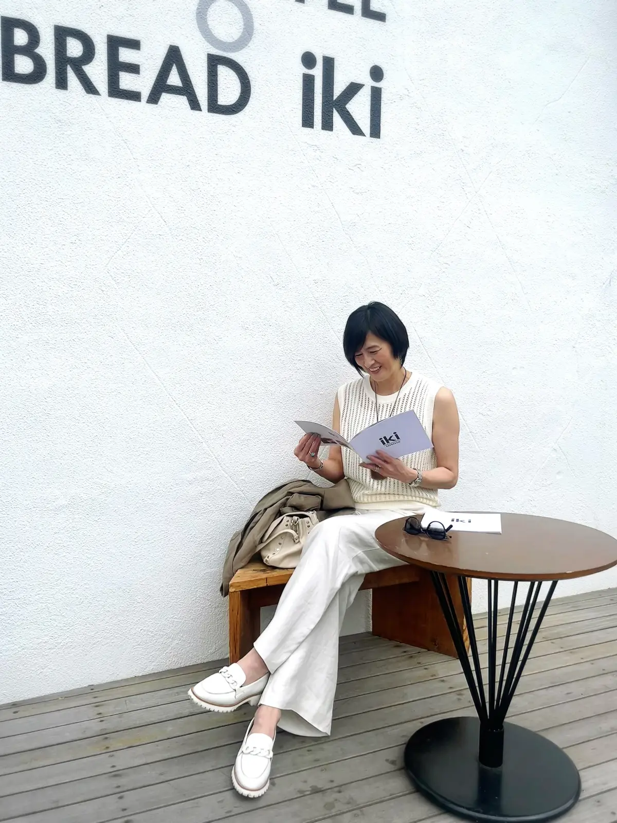 UNIQLOメッシュトップスで初夏コーデの画像_7