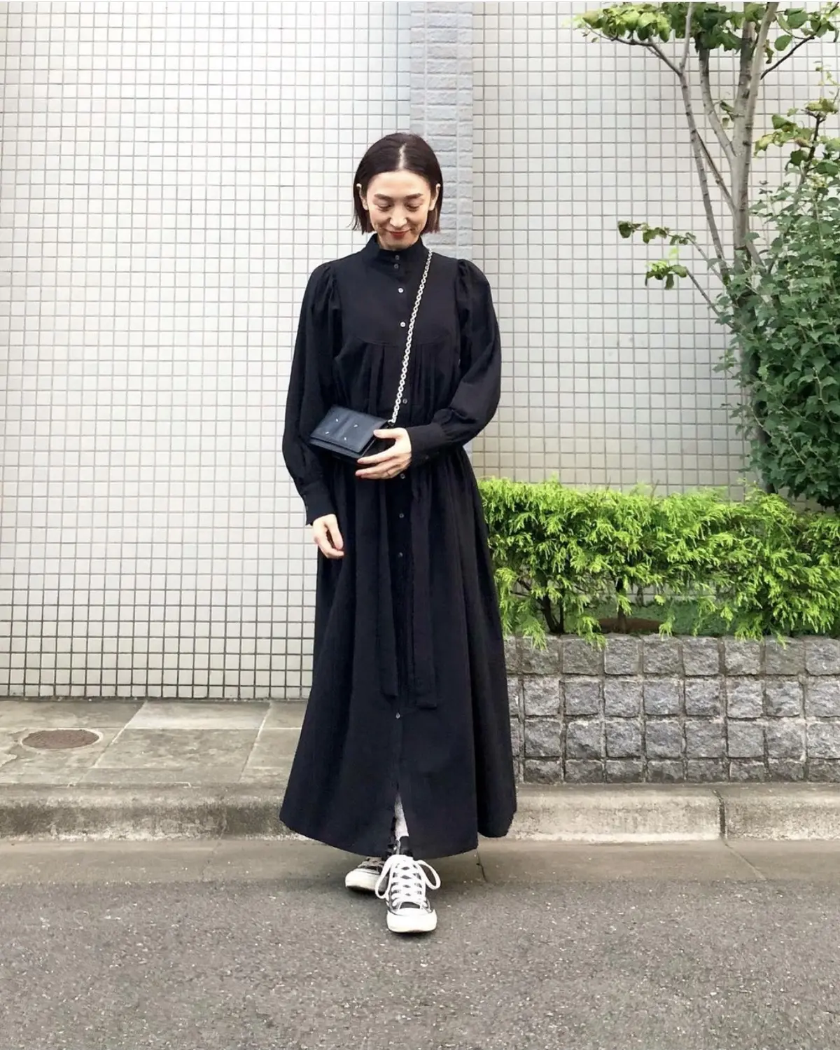 この秋の白黒コーデ◻️◼️4styleの画像_9