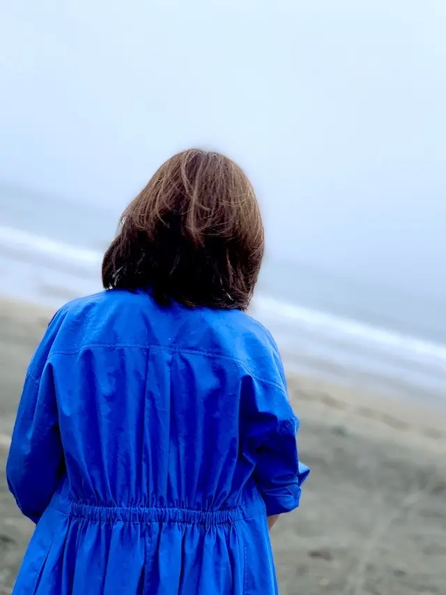 ブルーコーデ　BEAMS