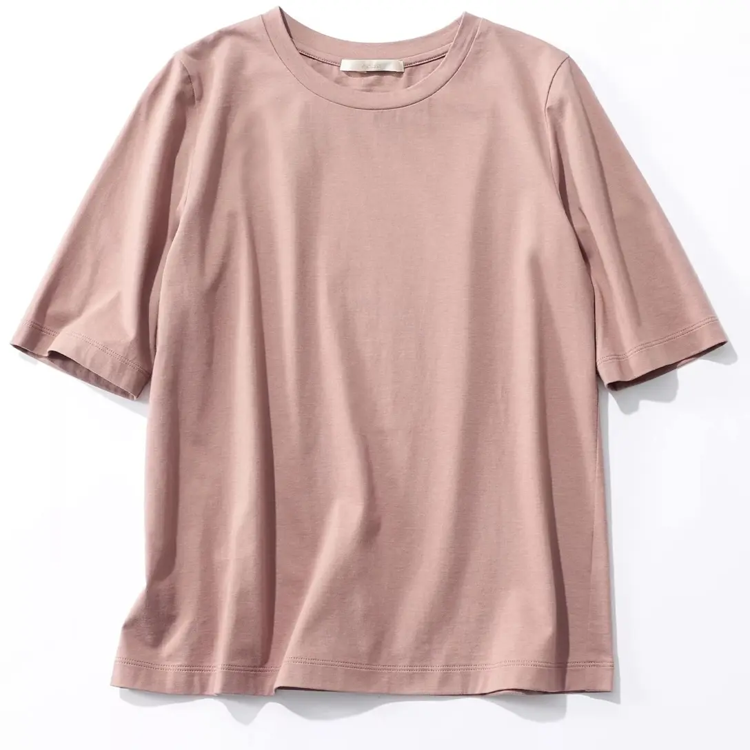 E by éclat の大人五分袖Tシャの画像_2